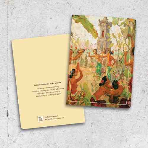 Lumiarte Thin Book Balinese Ceremony by Le Mayeur 1
