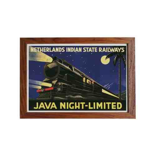 Old East Indies Frame Java Night Train