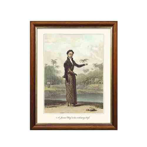 Lumikasa Art Frame Chief in Java - Year 1817