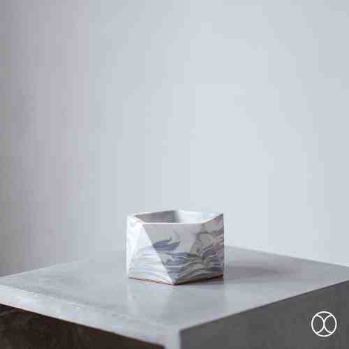 Concreate Hara Planters Marble