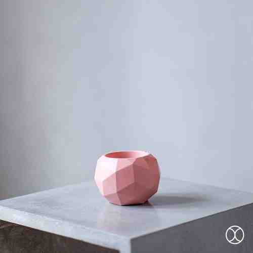 Concreate Reatha Planters Pink