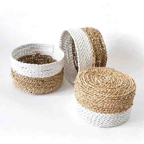 KANVA Home and Living Seagrass Basket