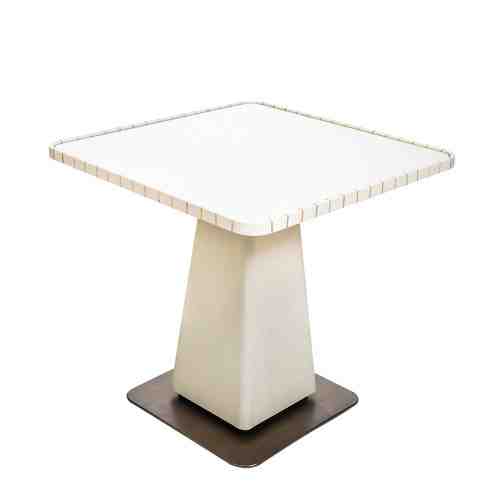 Every Collection WINNOW Bistro Rattan Side Table Light Ash - Square