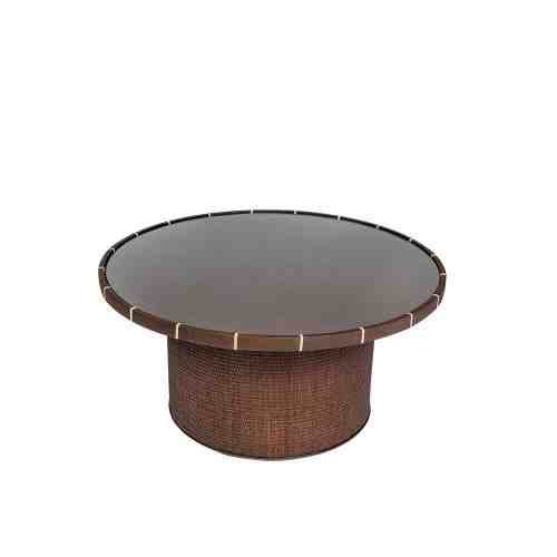 Every Collection WINNOW Coffee Table Red Walnut - Round