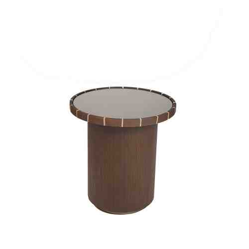 Every Collection WINNOW Site Coffee Table Red Walnut - Round