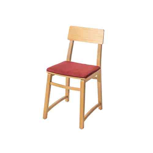 Every Collection SKHOLA Dining Chair Natural - Paprika Cushion