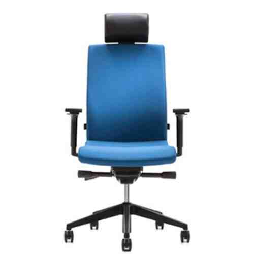 Firm Mono Chair Headrest Blue
