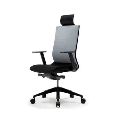 Firm Mono Chair Grey Headrest Grey