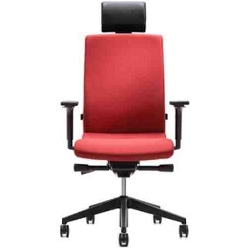 Firm Mono Chair Headrest Red