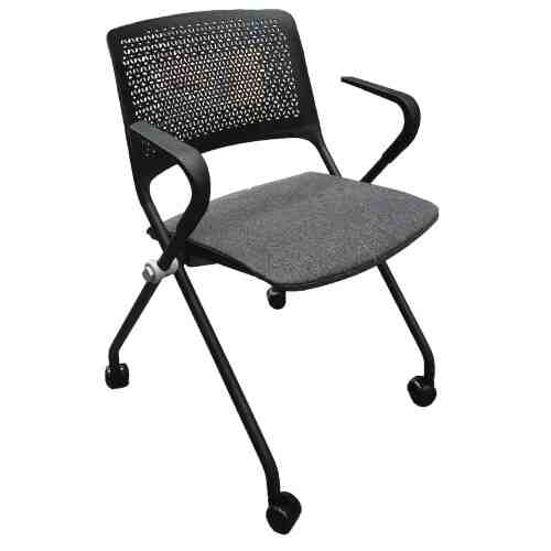 Firm Poly Chair Black