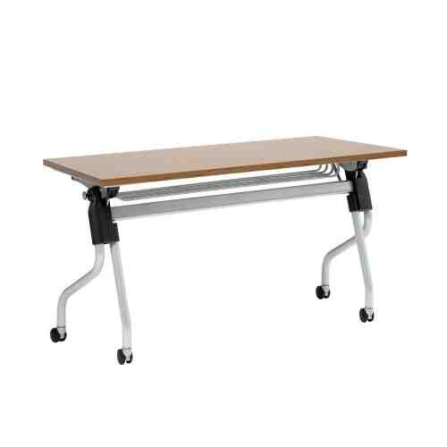 Firm Folding desk without Modesty Panel Beech