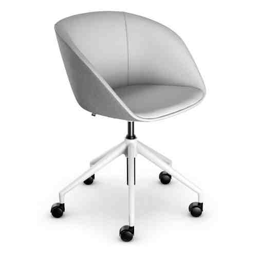 Sedus On Spot Cosy Swivel Chair Light Grey