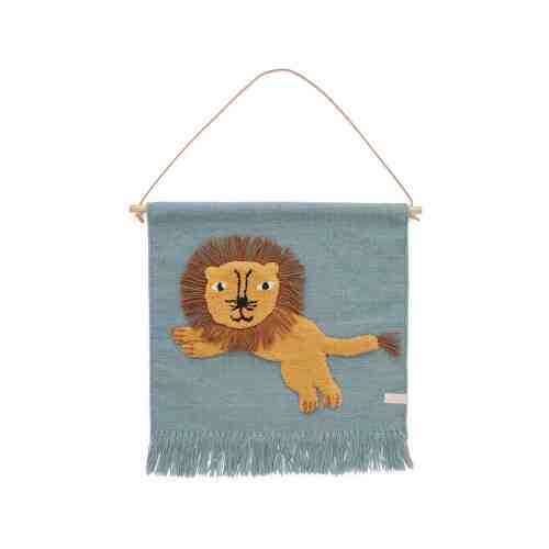 Oyoy Jumping Lion Wallhanger