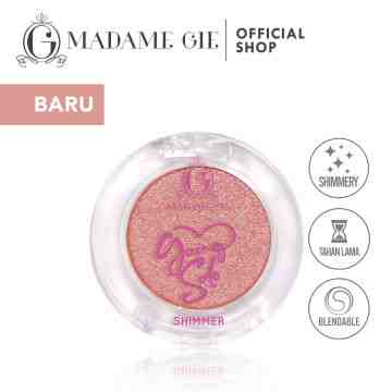 Madame Gie Going Solo Shimmery Pressed Eyeshadow - MakeUp