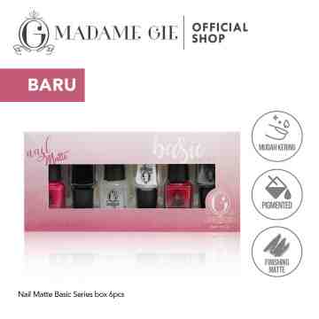 Madame Gie N-Matte 1 Set (Isi 6 Botol) - MakeUp