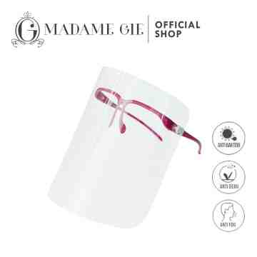 Madame Gie Safety Face Shield Full Pink - Kacamata Pelindung