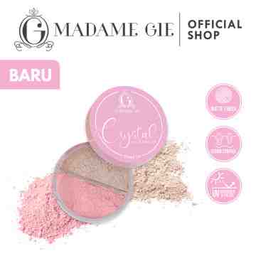 Madame Gie Crystal Loose Powder - MakeUp Bedak Tabur