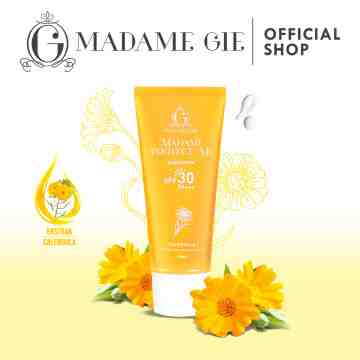 Madame Gie Madame Protect Me Sunscreen SPF 30 PA +++ Calendula - Skincare Sunblock
