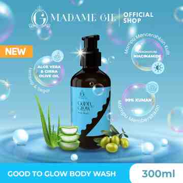 Madame Gie Good to Glow Body Wash - Whitening Black Opium Bodycare Sabun Mandi Pencerah