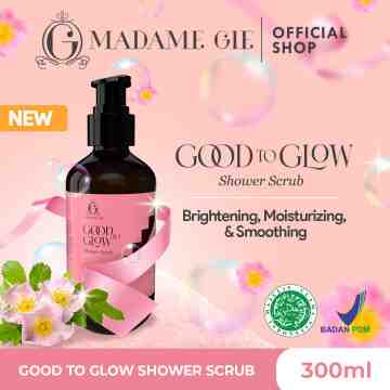 Madame Gie Good to Glow Shower Scrub Baccarat - Whitening Body Scrub