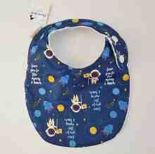 ROUND BIBS_A3078_ASTRONOT NAVY