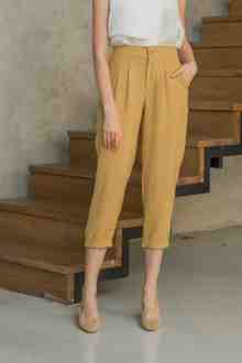 SALE - JACOB PANT IN MUSTARD