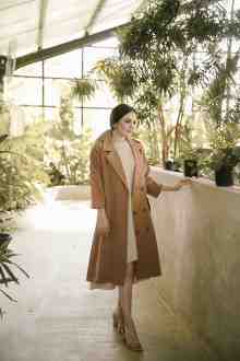 CHRISTINA OUTER-COAT IN BROWN SUGAR