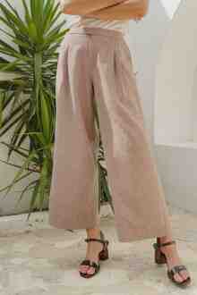 LONG ARDEE PANTS IN POTTERS CLAY (START SHIPPING 31 JANUARY)