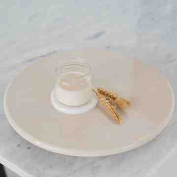 Lazy Susan Marble Plate