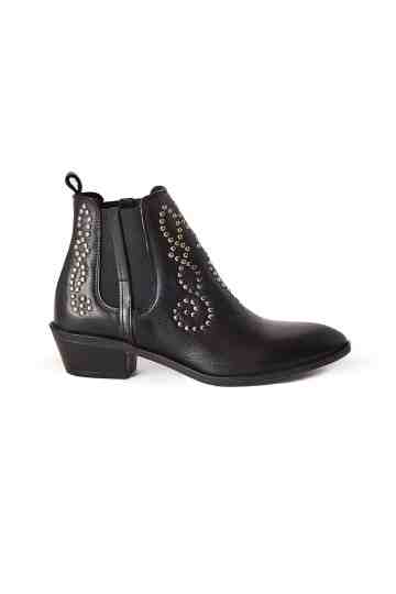 Cowboy Chelsea Studded Ankle Boots