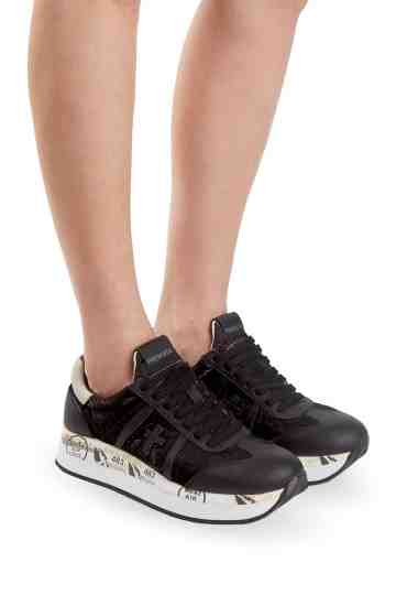 "Conny 1806" Calf Leather Sneakers