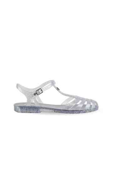 "Laida" Glitter Jelly Buckled Sandals