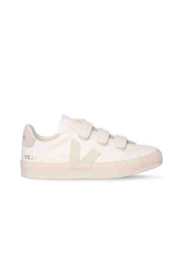 Recife White Pierre Natural Chromefree Leather Sneakers