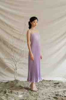 Fern dress in lilac l  READY STOCK