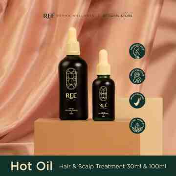 Hot Oil Hair &amp; Scalp Treatment 100ml