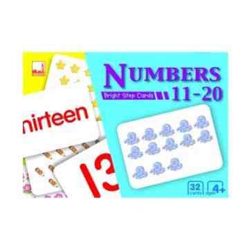 Bright Step Cards - Numbers 11-20 image