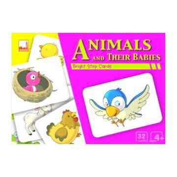 Bright Step Cards - Animals And Their Babies image