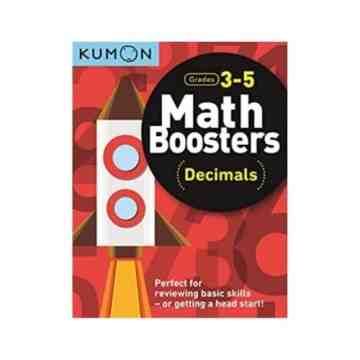 KUMON Math Boosters: Decimals (Grades 3-5) image