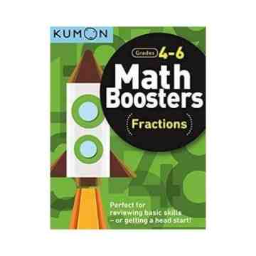 KUMON Math Boosters: Fractions (Grades 4-6) image