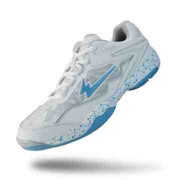 Sepatu Badminton Commando X Eagle Shoes (Putih / Biru Muda)
