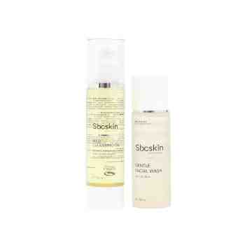 Mild Cleansing Oil + Gentle Facial Wash Oily