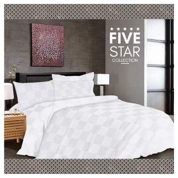TOMOMI - BEDSHEET DOBBY COTTON FIVE STAR SQUARE LARGE