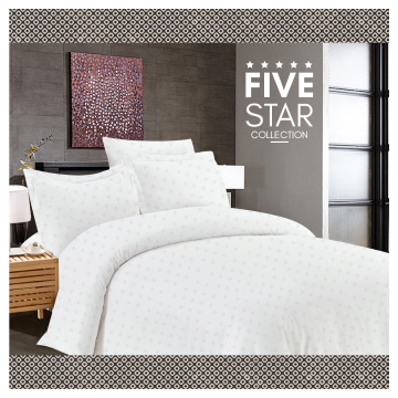 TOMOMI - BEDSHEET DOBBY COTTON FIVE STAR SQUARE SMALL