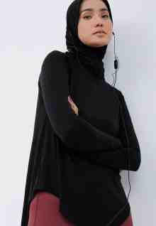Vala // Dama Active Hijab in Black