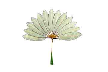 Wiracana Leather Fan Tropical image