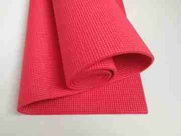 PVC Yoga Mat Red