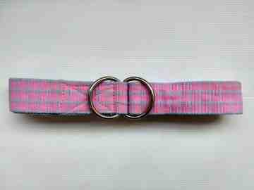 Metal Strap Belt Pink