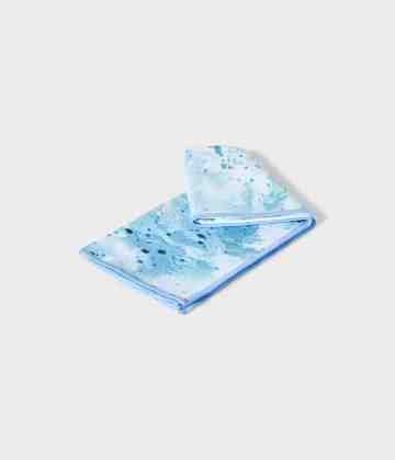 Hand Towel EQUA - Splatter Splash Blue