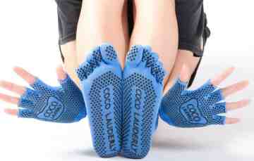 Yoga Socks Full Blue