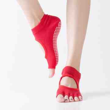 Yoga Socks See In Step - Red